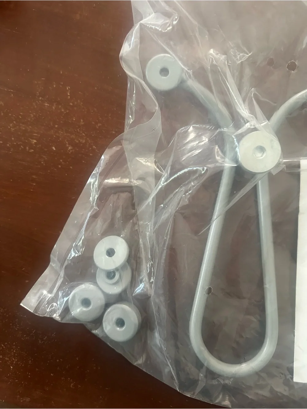 IKEA LOGGA Silver Wall Hook Rack